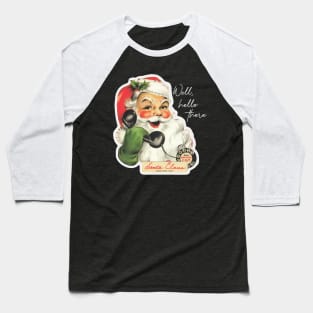 Suave Santa Baseball T-Shirt